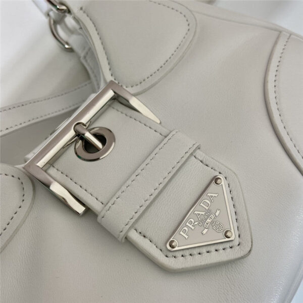Prada Moon Re-Nylon and leather bag - Image 5