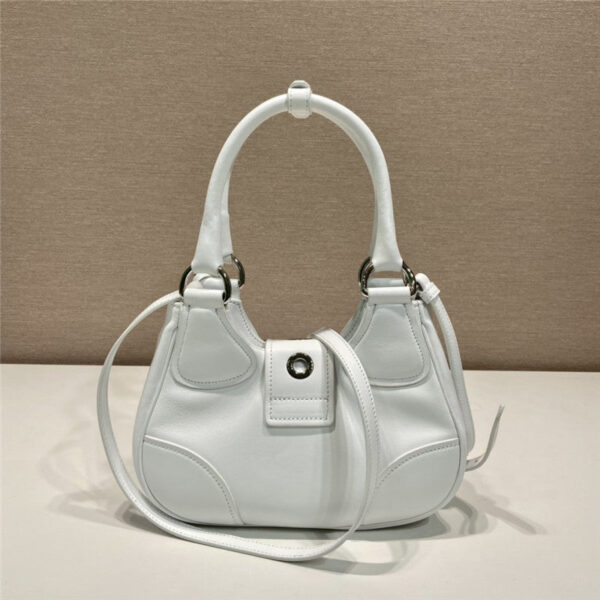 Prada Moon Re-Nylon and leather bag