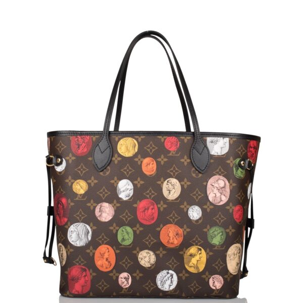 Louis Vuitton x Fornasetti Cameo Monogram Neverfull MM - Image 4
