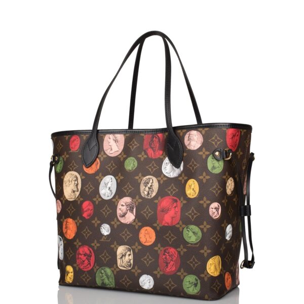 Louis Vuitton x Fornasetti Cameo Monogram Neverfull MM - Image 5