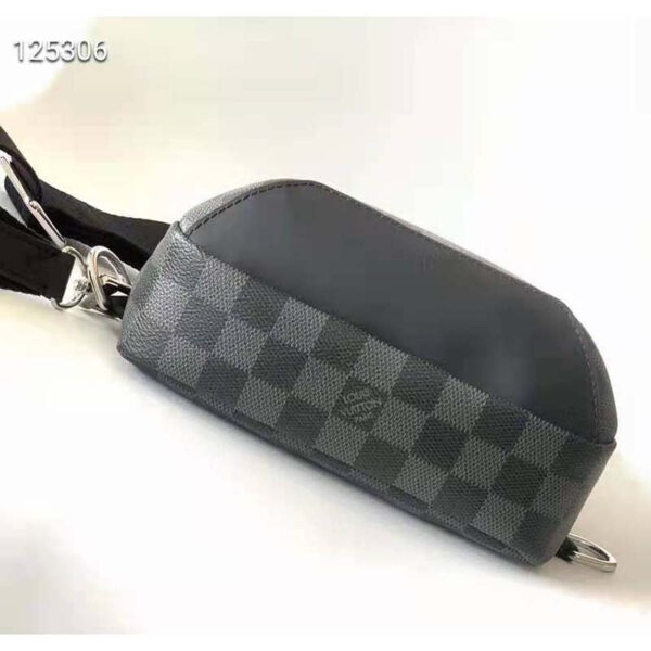 Louis Vuitton Unisex Avenue Sling Bag Coated Damier Graphique Canvas Textile Lining - Image 5