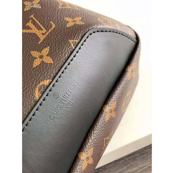 Louis Vuitton Unisex Avenue Sling Bag Monogram Macassar Coated Canvas Textile Lining - Image 8