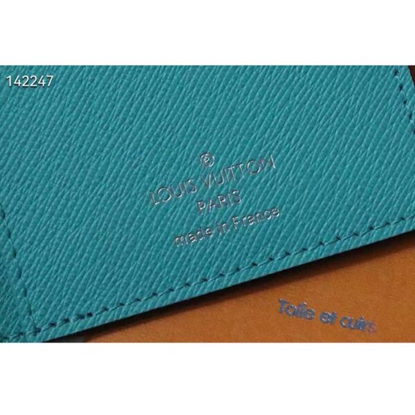 Louis Vuitton Unisex Brazza Wallet LV Graffiti Green Damier Graphite Canvas - Image 10