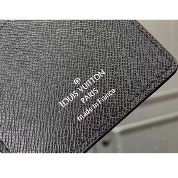 Louis Vuitton Unisex Brazza Wallet Sunrise Monogram Eclipse Coated Canvas Cowhide Leather - Image 10