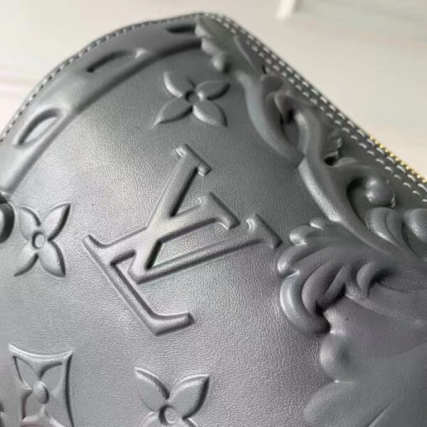 Louis Vuitton Unisex City Keepall Bag Dark Shadow Gray Calf Leather Cowhide - Image 7