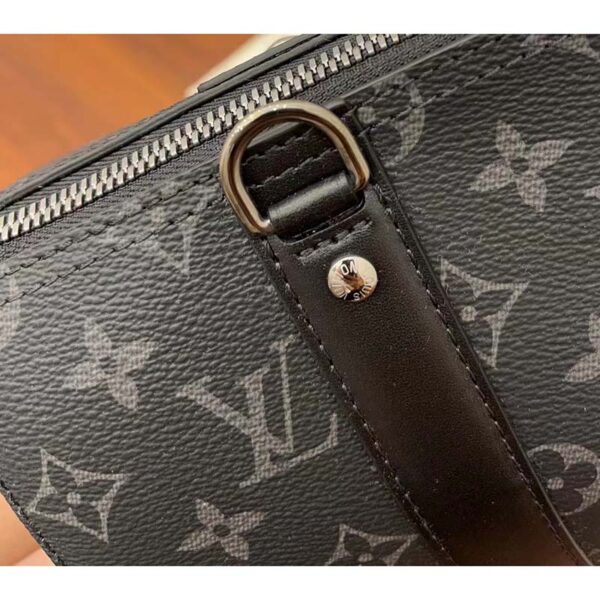 Louis Vuitton Unisex City Keepall Monogram Eclipse Monogram Eclipse Reverse Coated Canvas - Image 9