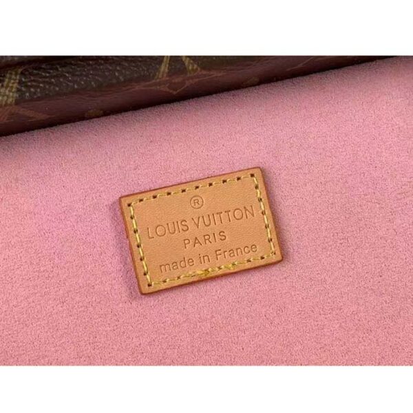 Louis Vuitton Unisex Coffret Trésor 24 Monogram Canvas Microfiber Lining Golden Brass - Image 9