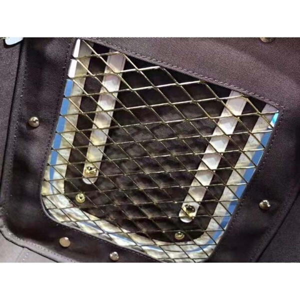 Louis Vuitton Unisex Dog Bag Carrier Brown Monogram Coated Canvas Cowhide Leather - Image 9