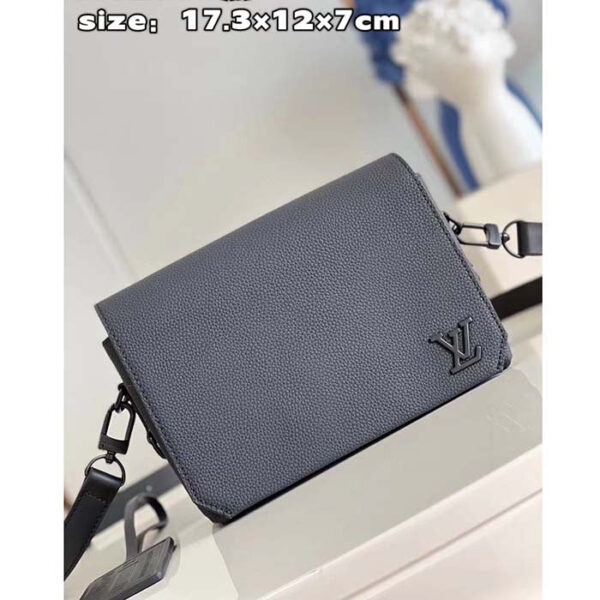 Louis Vuitton Unisex Fastline Wearable Wallet Black Cowhide Leather - Image 4