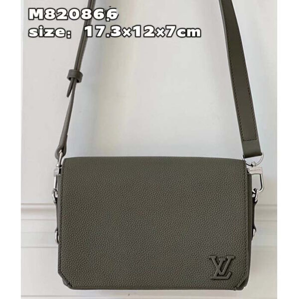 Louis Vuitton Unisex Fastline Wearable Wallet Khaki Green Cowhide Leather - Image 2