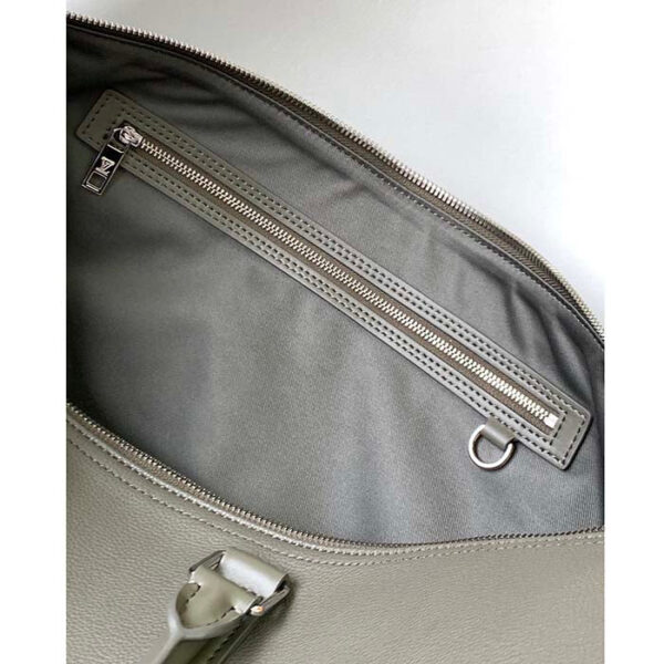 Louis Vuitton Unisex Keepall Bandoulière 50 Travel Bag Khaki LV Aerogram Cowhide Leather - Image 9