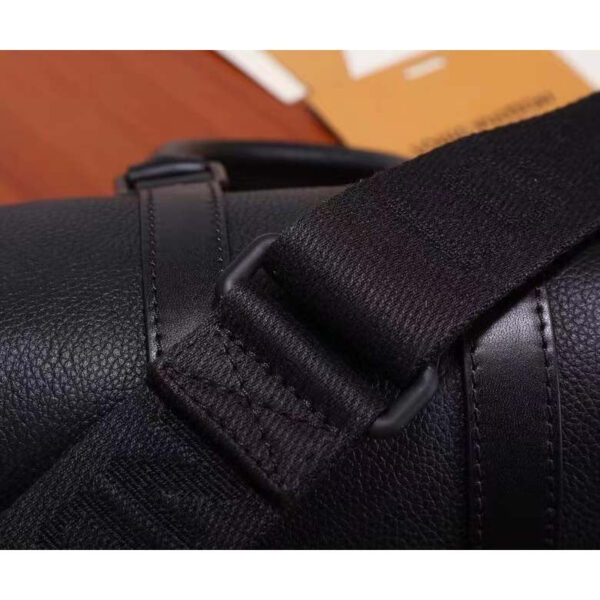 Louis Vuitton Unisex Keepall XS Black Aerogram Cowhide Leather Double Zipped Closure - Image 12