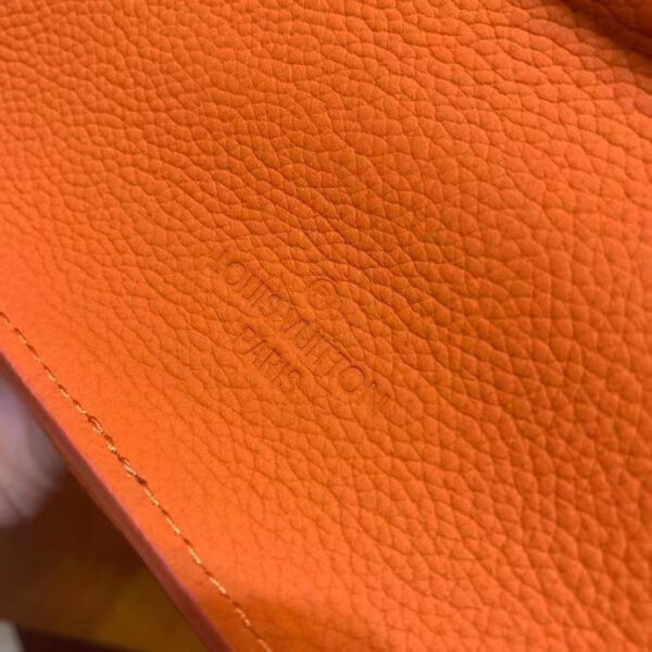 Louis Vuitton Unisex LV Aerogram Takeoff Sling Saffron Yellow Cowhide Leather - Image 11