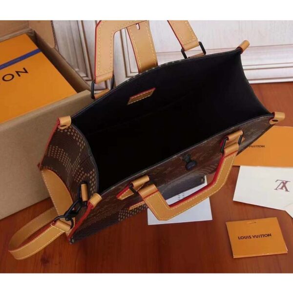 Louis Vuitton Unisex LV Christopher Handbag Brown Giant Damier Ebene Monogram Coated Canvas - Image 5