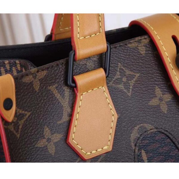 Louis Vuitton Unisex LV Christopher Handbag Brown Giant Damier Ebene Monogram Coated Canvas - Image 7