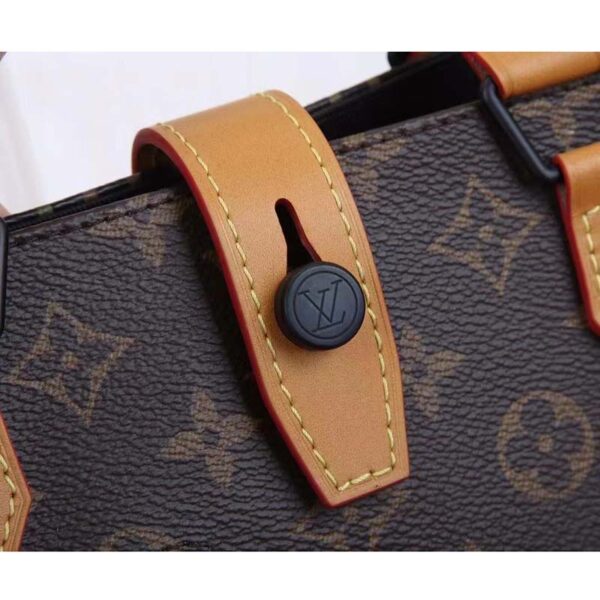 Louis Vuitton Unisex LV Christopher Handbag Brown Giant Damier Ebene Monogram Coated Canvas - Image 8