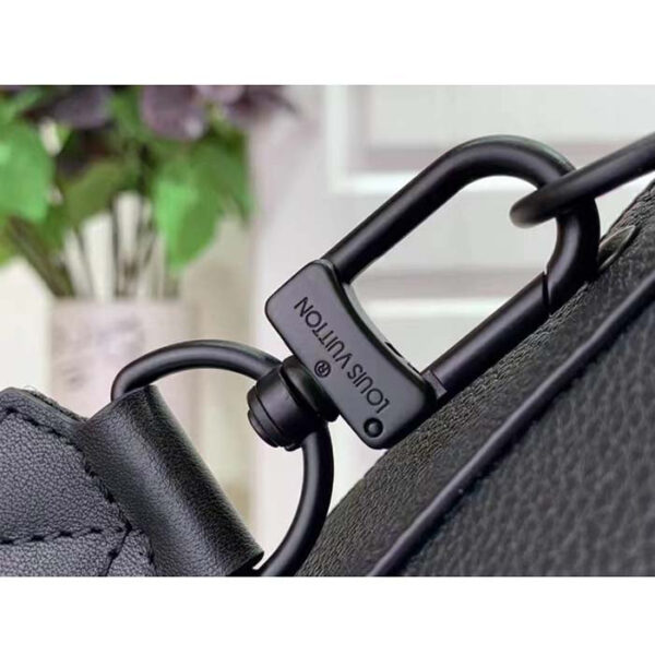 Louis Vuitton Unisex LV Fastline Messenger Black Cowhide Leather Zipped Closure - Image 9
