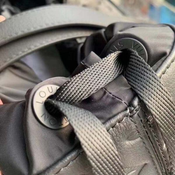 Louis Vuitton Unisex LV Helmet Bag Black Calf Leather Cowhide Double Handles - Image 9