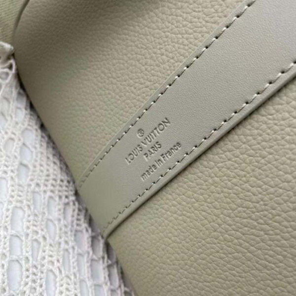 Louis Vuitton Unisex LV Keepall Bandoulière 50 Travel Bag Sage Cowhide Leather - Image 8