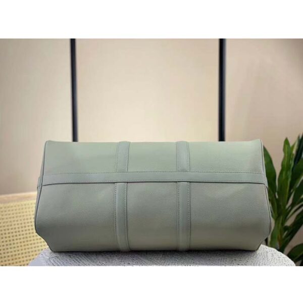 Louis Vuitton Unisex LV Keepall Bandoulière 50 Travel Bag Sage Cowhide Leather - Image 6