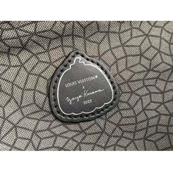 Louis Vuitton Unisex LV Pillow Maxi Bumbag Monogram Eclipse Reverse Coated Canvas Pumpkin - Image 9