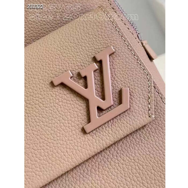 Louis Vuitton Unisex LV Pilot Slingbag Sable Beige Cowhide Leather Textile Lining - Image 8