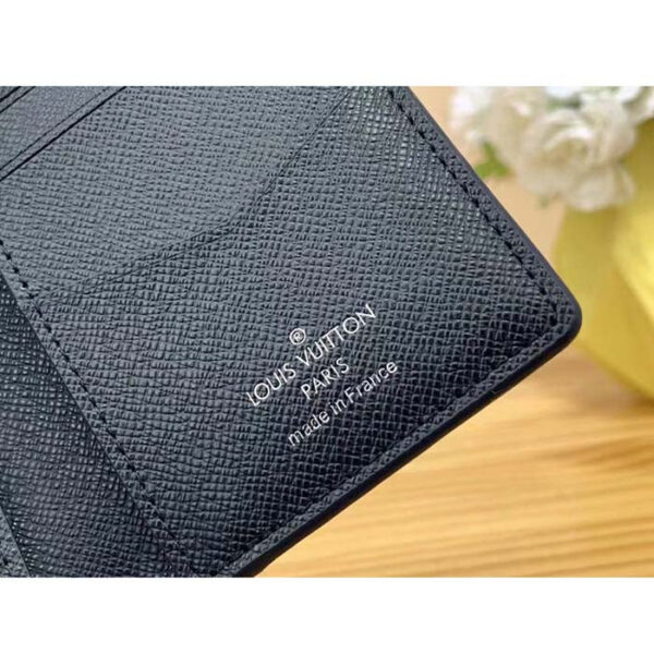 Louis Vuitton Unisex LV Pocket Organizer Abyss Blue Monogram Aquagarden Coated Canvas - Image 12