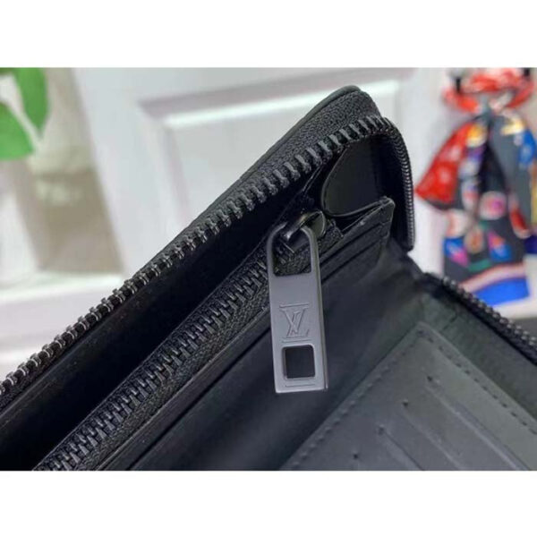 Louis Vuitton Unisex LV Pocket Organizer Black Black Grained Calf Leather Cowhide - Image 9