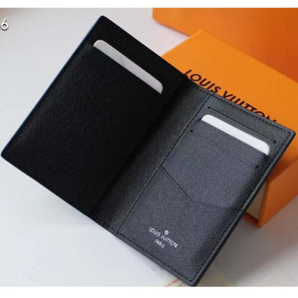 Louis Vuitton Unisex LV Pocket Organizer Black Taurillon Leather Cowhide Leather - Image 6