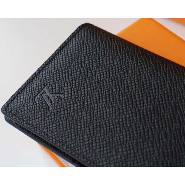 Louis Vuitton Unisex LV Pocket Organizer Black Taurillon Leather Cowhide Leather - Image 8