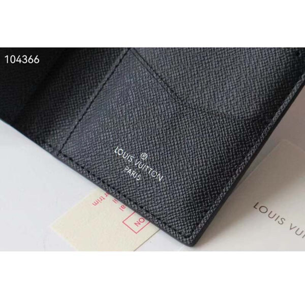 Louis Vuitton Unisex LV Pocket Organizer Black Taurillon Leather Cowhide Leather - Image 9