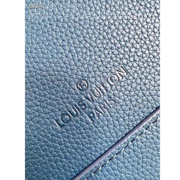 Louis Vuitton Unisex LV Takeoff Messenger Atlantic Blue Cowhide Leather Textile Lining - Image 9