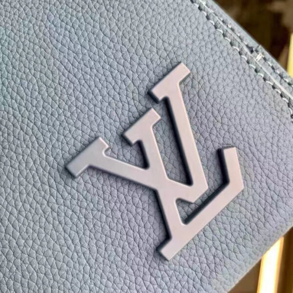 Louis Vuitton Unisex LV Takeoff Messenger Navy Blue Aerogram Cowhide Leather - Image 8