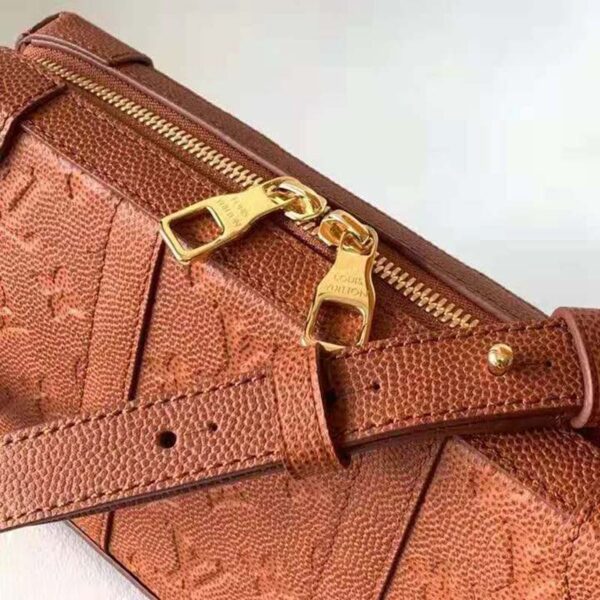 Louis Vuitton Unisex LV X NBA Soft Trunk Wearable Wallet Brown Ball Grain Leather - Image 7