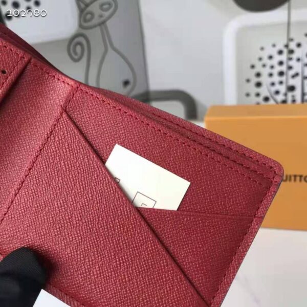 Louis Vuitton Unisex LV x NBA Multiple Wallet Monogram Coated Canvas - Image 10