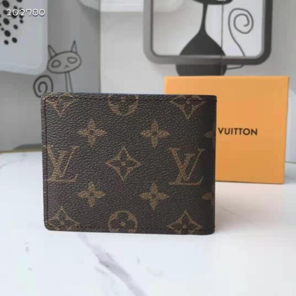Louis Vuitton Unisex LV x NBA Multiple Wallet Monogram Coated Canvas - Image 4