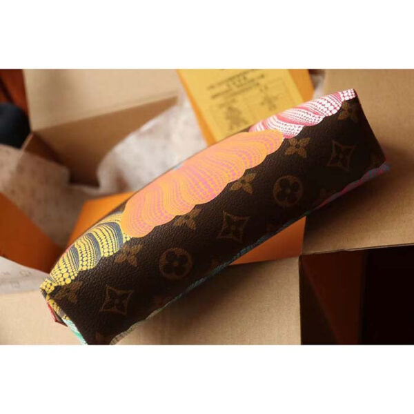 Louis Vuitton Unisex LV x YK Cosmetic Pouch Monogram Coated Canvas Colorful Pumpkin Print - Image 6