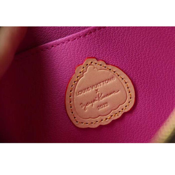 Louis Vuitton Unisex LV x YK Cosmetic Pouch Monogram Coated Canvas Colorful Pumpkin Print - Image 9
