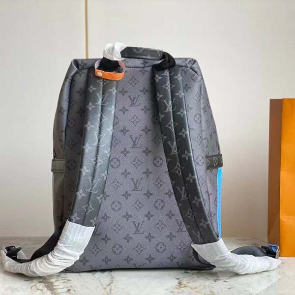 Louis Vuitton Unisex LV x YK Discovery Backpack Monogram Coated Canvas Pumpkin Print - Image 5