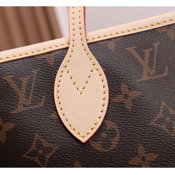 Louis Vuitton Unisex LV x YK Neverfull MM Monogram Coated Canvas Pumpkin Print - Image 10