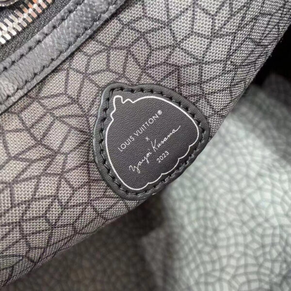 Louis Vuitton Unisex LV x YK Weekend Tote Simple Monogram Eclipse Reverse Coated Canvas Pumpkin - Image 8