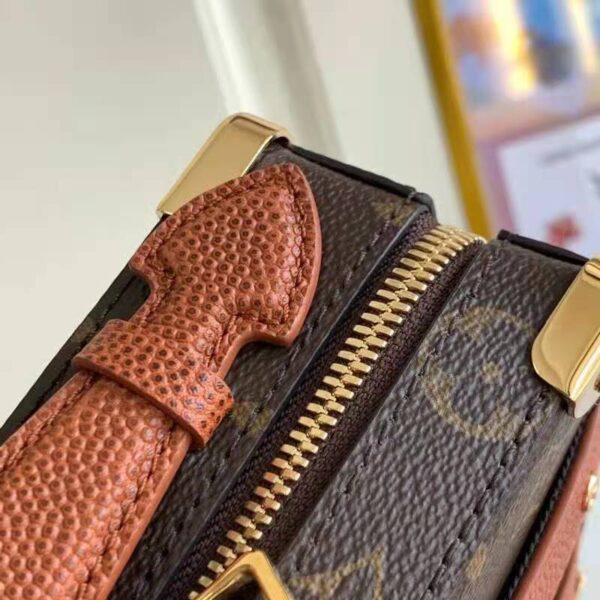 Louis Vuitton Unisex LVXNBA Handle Trunk Bag Monogram Coated Canvas - Image 7