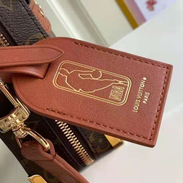 Louis Vuitton Unisex LVXNBA Handle Trunk Bag Monogram Coated Canvas - Image 10
