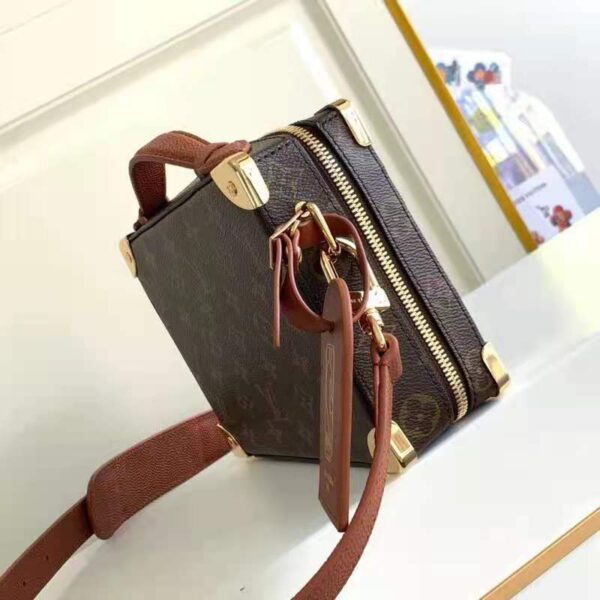 Louis Vuitton Unisex LVXNBA Handle Trunk Bag Monogram Coated Canvas - Image 4