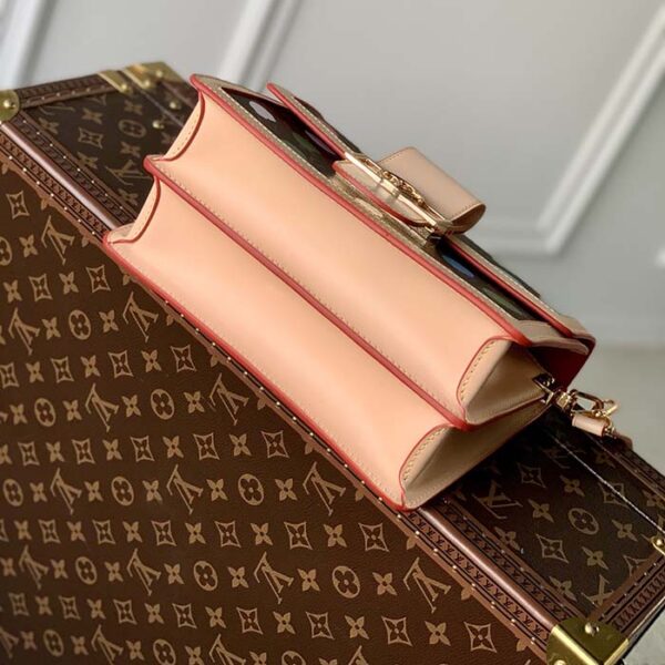 Louis Vuitton Unisex LVxYK Dauphine MM Monogram Coated Canvas 3D Painted Dots Print - Image 5
