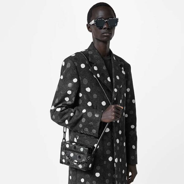 Louis Vuitton Unisex LVxYK Mini Soft Trunk Black Silver Monogram Eclipse Coated Canvas - Image 11