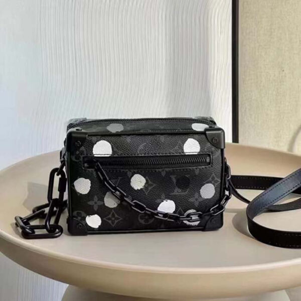 Louis Vuitton Unisex LVxYK Mini Soft Trunk Black Silver Monogram Eclipse Coated Canvas - Image 2
