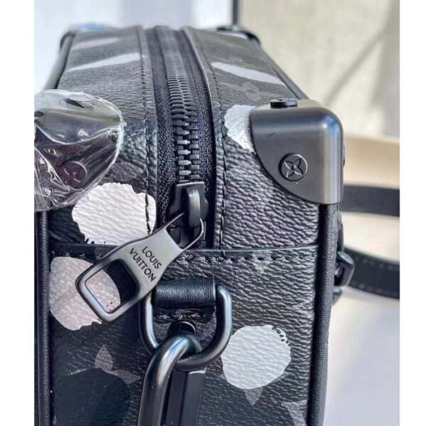 Louis Vuitton Unisex LVxYK Mini Soft Trunk Black Silver Monogram Eclipse Coated Canvas - Image 7