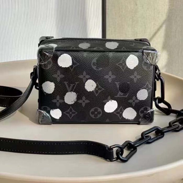 Louis Vuitton Unisex LVxYK Mini Soft Trunk Black Silver Monogram Eclipse Coated Canvas - Image 3