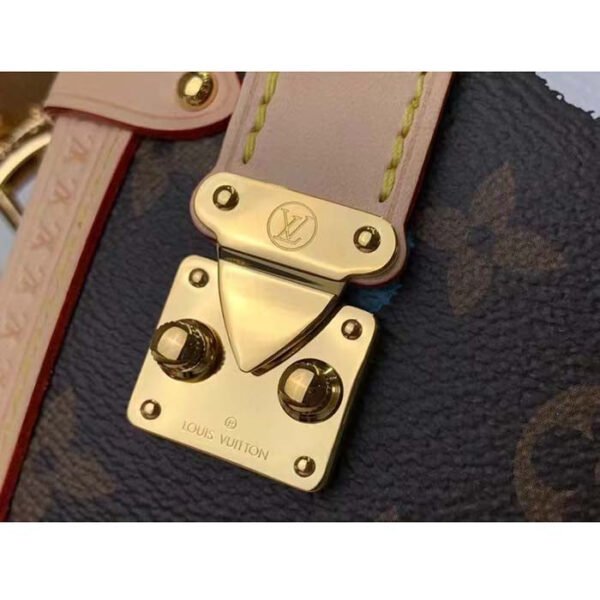 Louis Vuitton Unisex LVxYK Side Trunk Monogram Coated Canvas 3D Painted Dots Print - Image 7